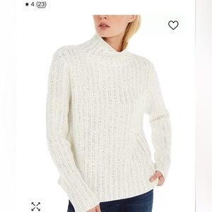 Women’s INC sparkling cream/off white sweater